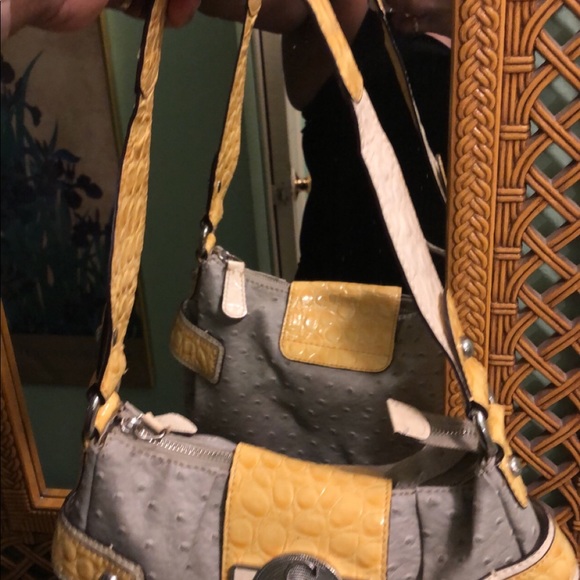 Yellow and Grey Bag - Picture 7 of 14